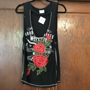 Cutest t shirt with cut outs